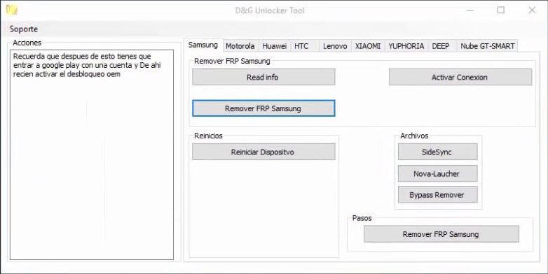 Easy Samsung FRP Tool 2023 Latest Version