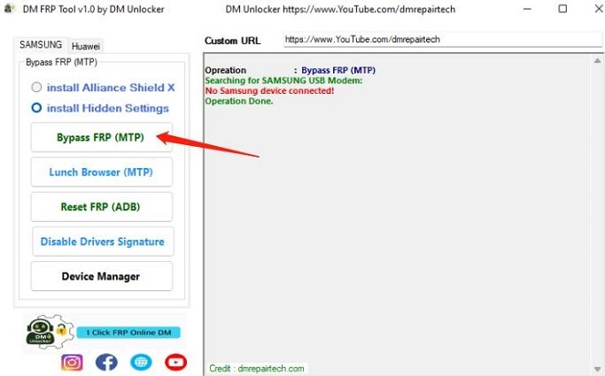 DM FRP Bypass-Tool