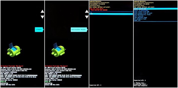 factory reset to unlock a motorola phone without the password