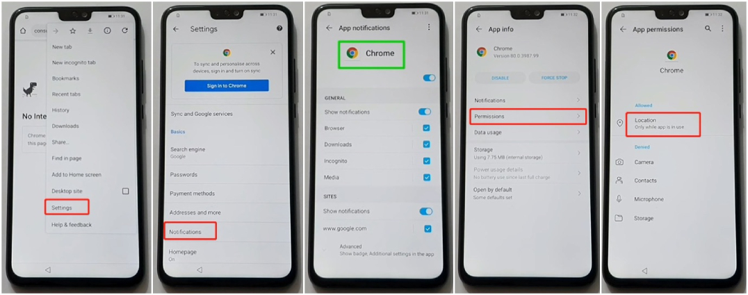 how to remove previously synced google account from android huawei - 4