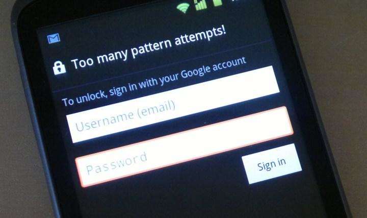 unlock pattern lock on motorola without data reset