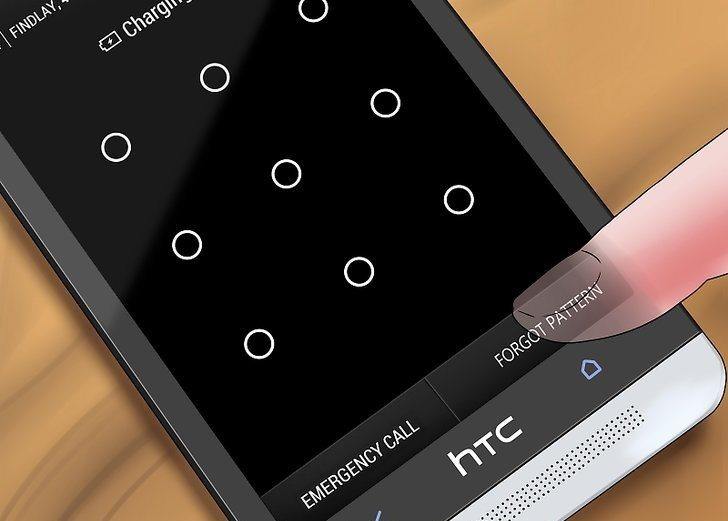 locked htc reset