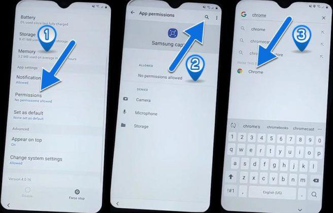 samsung m30 frp bypass without pc - open chrome