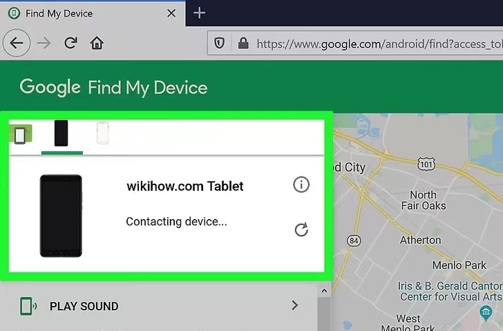 unlock android tablet without password using android device manager