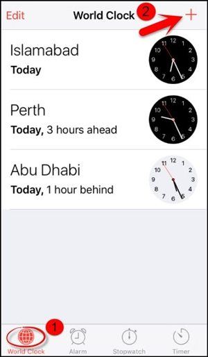 add clock