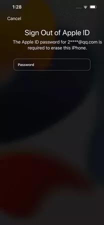 ios 15.2 erase iphone