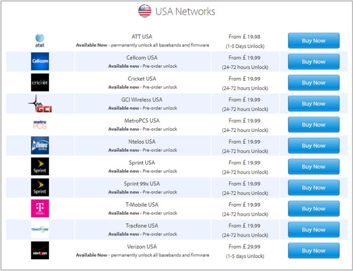 officialiphoneunlock service