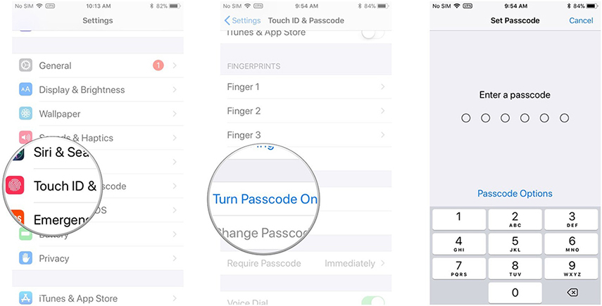 Обход passcode на iphone