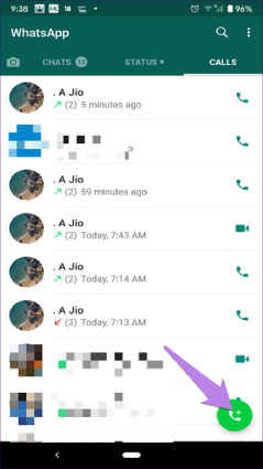 whatsapp call history recovery