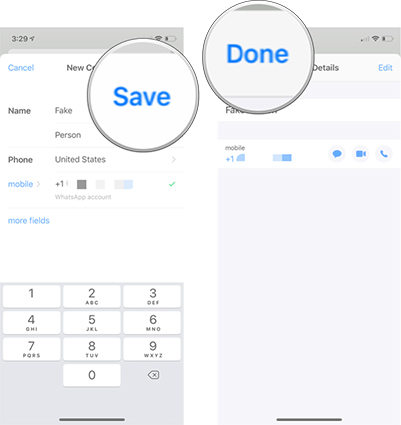how to add someone on whatsapp iphone