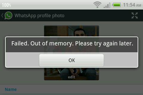 whatsapp download failed android