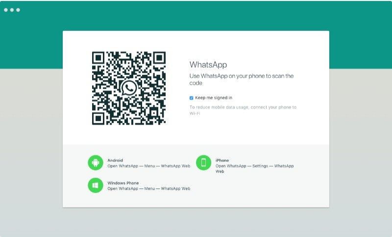 whatsapp on mac without qr code