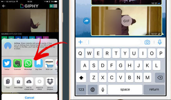 Como fazer GIF no WhatsApp iphone