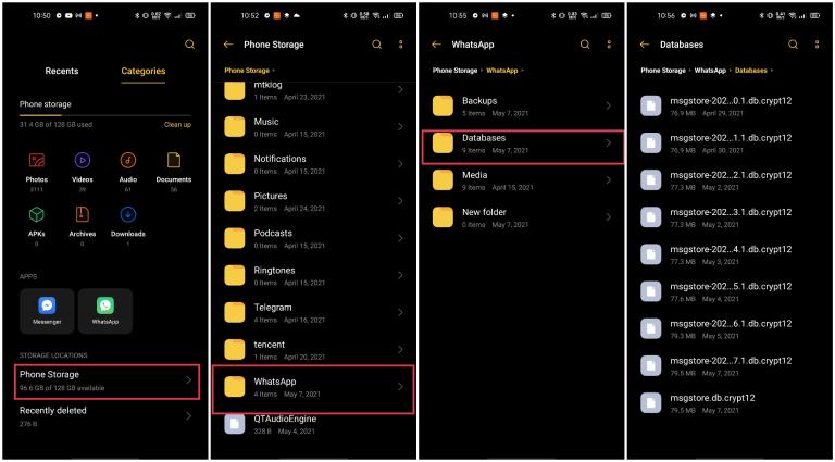  Klicken Sie auf die Datenbanken