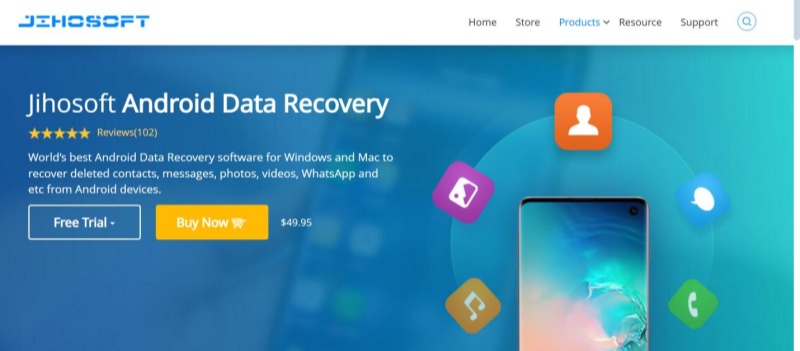 Jihosoft android phone recovery