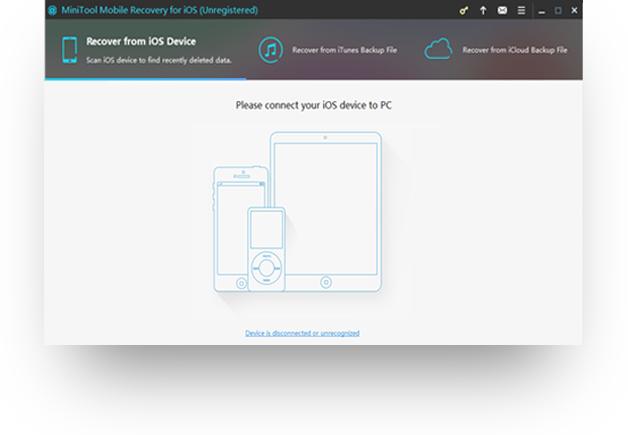 minitool mobile recovery for ios