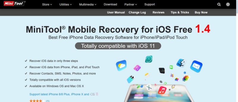 minitool mobile recovery for ios