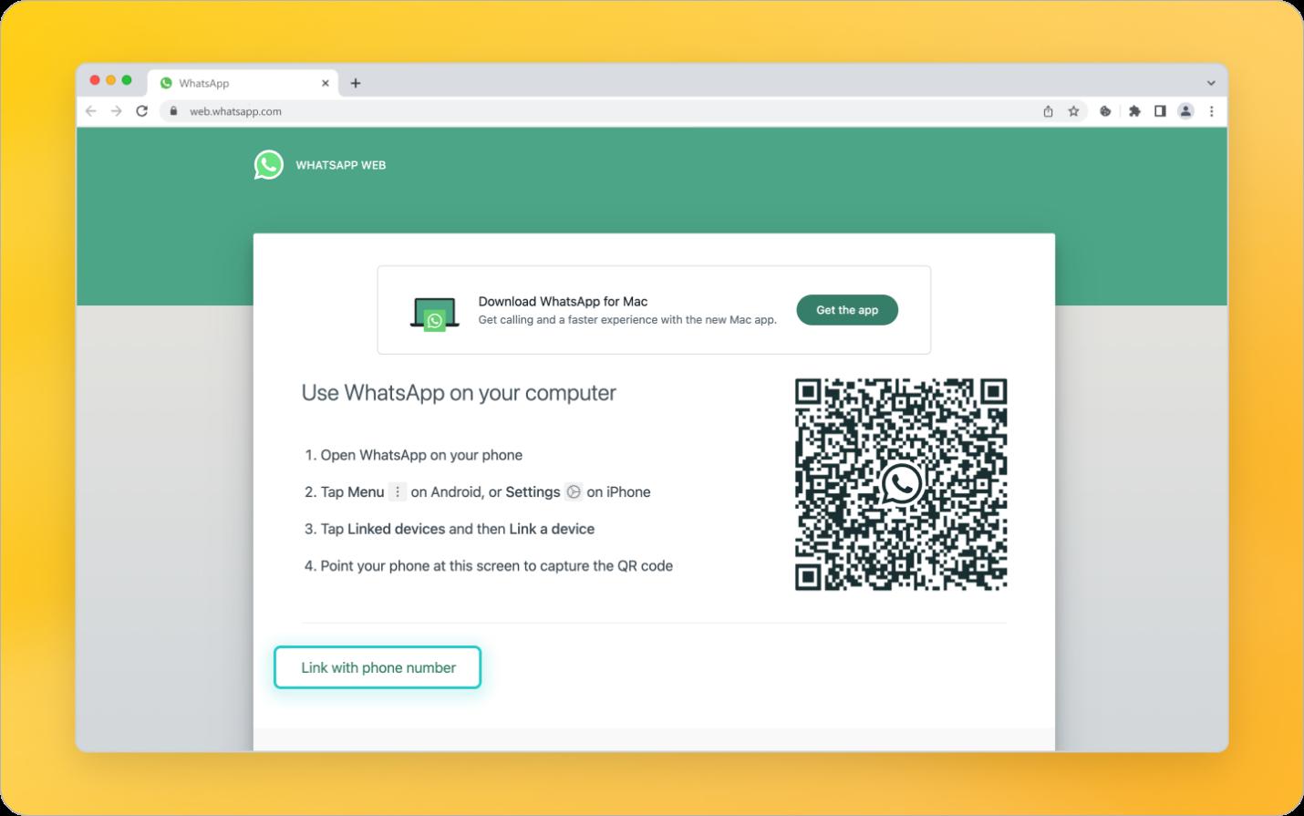  re-login to whatsApp
