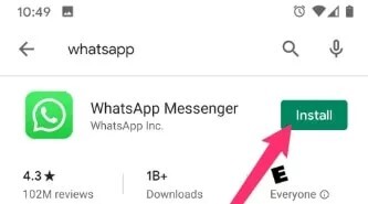 desinstalar o aplicativo WhatsApp