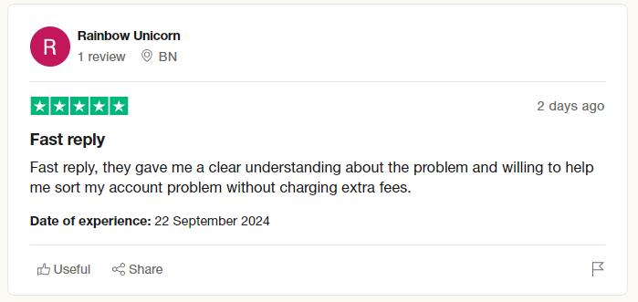 users praising the credentials