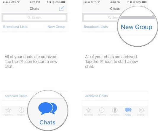 how to add someone to group chat in WhatsApp on iOS