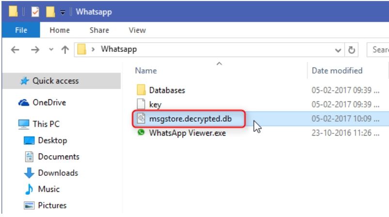 View Whatsapp .db File View Whatsapp .db File