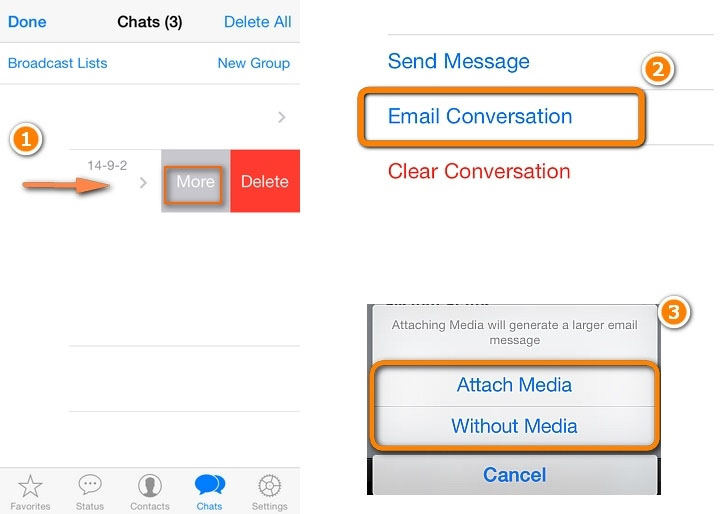 how to transfer whatsapp from iphone to huawei 2