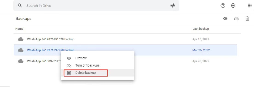 how to delete whatsapp backup from google drive on pc-2