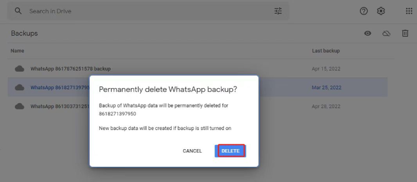how to delete whatsapp backup from google drive on pc-3