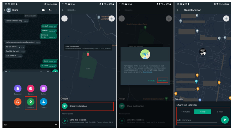 How to Share Your Location via WhatsApp: iPhone & Android