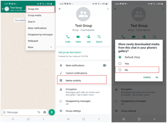 how to turn off auto download on whatsapp pc