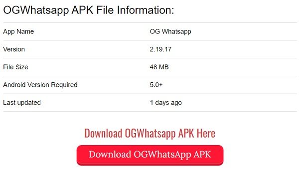 og whatsapp apk