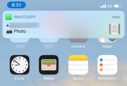 read whatsapp messages without blue tick from notification bar