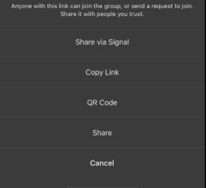 port a WhatsApp chat group to Signal