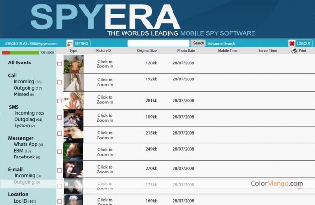 Spyera app