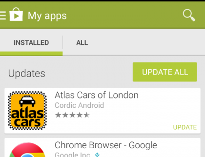 update apps to solve whatsapp call not working
