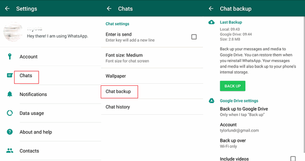 download whatsapp chat backup to pc