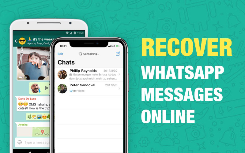 recovery message whatsapp online