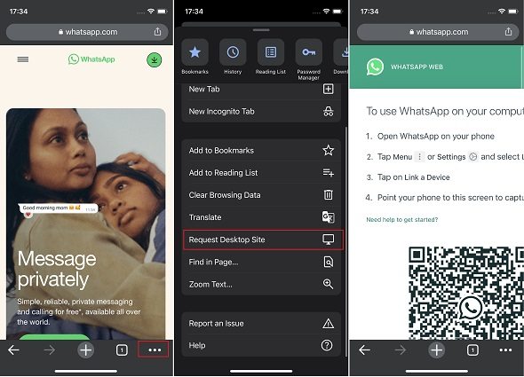 install whatsapp on 2 device