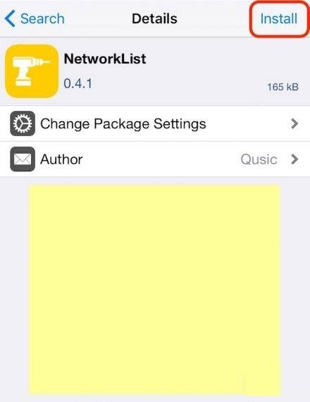 cydia tweak