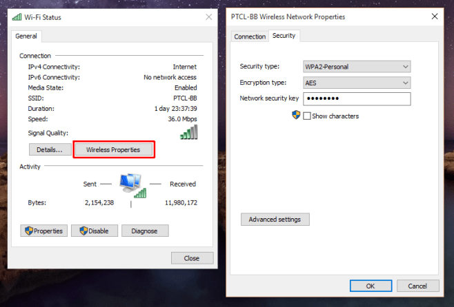 wireless properties