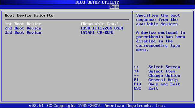 windows 10 usb boot